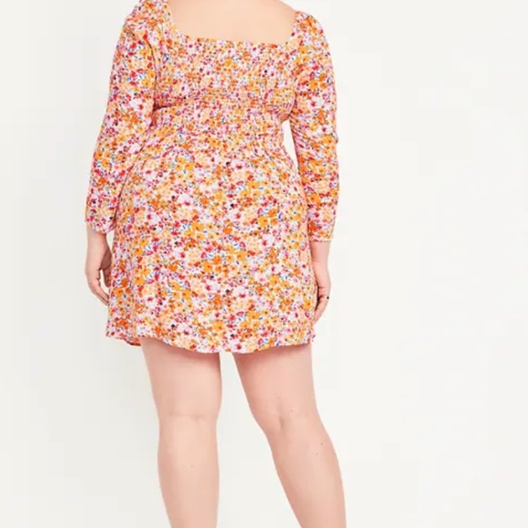 Bright Floral Long-Sleeved Sundress NWT - Picture 2 of 4